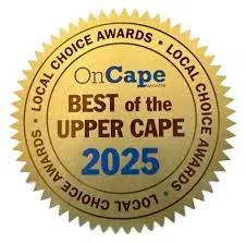 Best of the Upper Cape 2025 award seal
